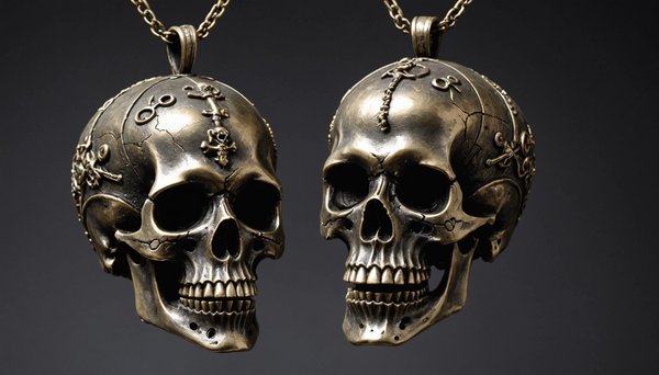 Guide des pendentifs tête de mort : alliez style et audace