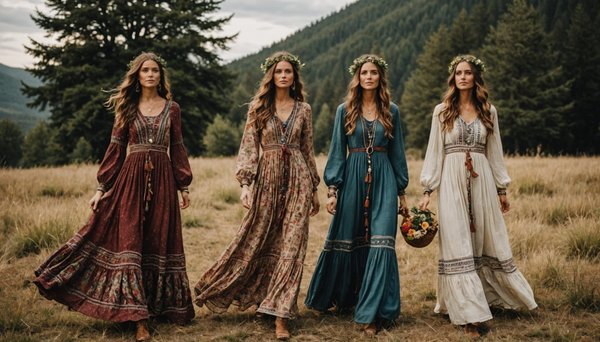 Robes longues bohèmes : 10 modèles tendance à petits prix