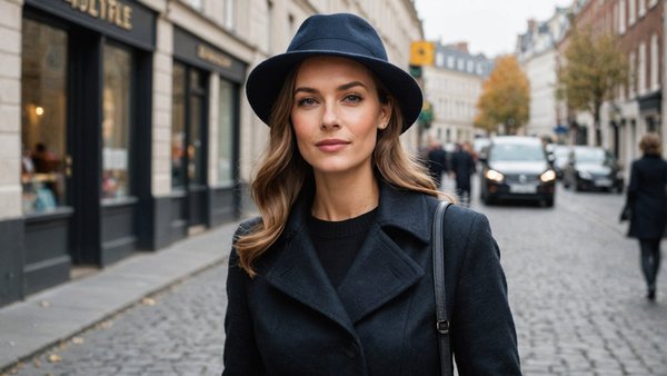 Quelles sont les meilleures façons de porter des chapeaux en feutre avec des manteaux en laine?