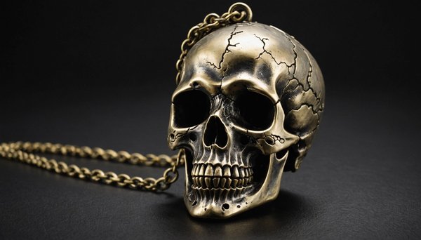 Les pendentifs tête de mort : style et audace à chaque occasion