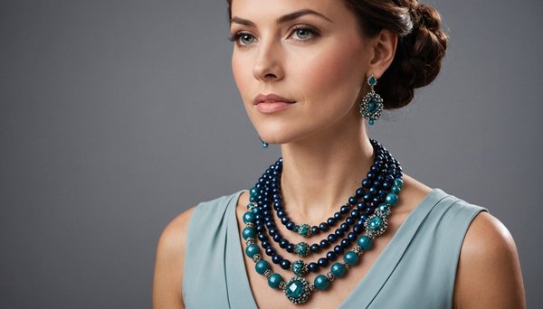 Adoptez le charme avec un collier à grosses perles fantaisie